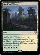 Fortified Village (WOC-161)  - Wilds of Eldraine Commander