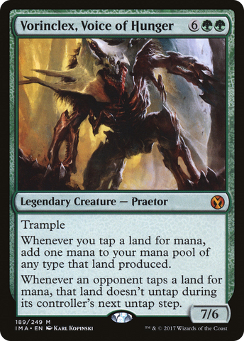 Vorinclex, Voice of Hunger (IMA-189)  Foil - Iconic Masters