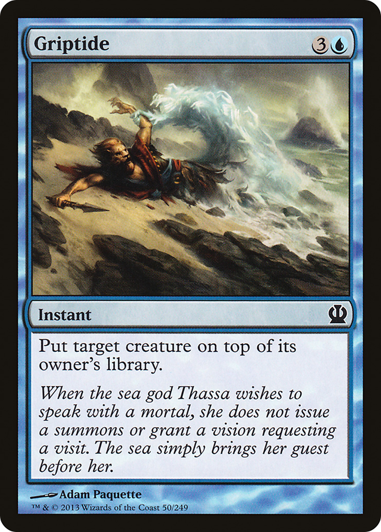 Griptide (THS-050)  Foil - Theros