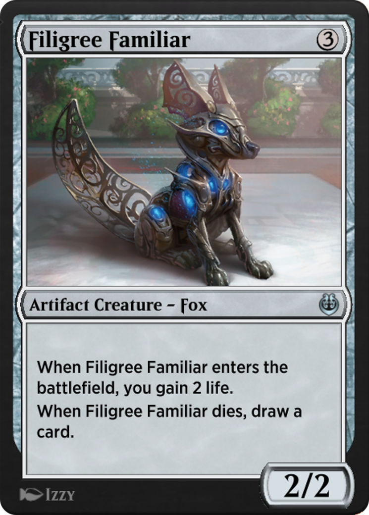 Filigree Familiar (KLR-239)  - Kaladesh Remastered