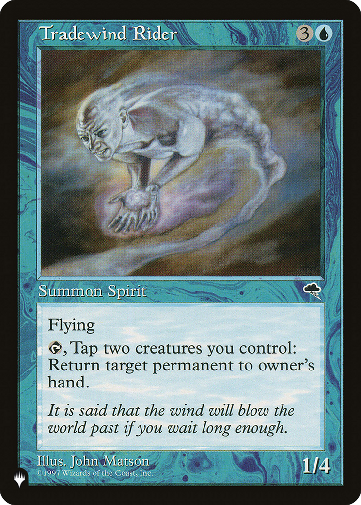 Tradewind Rider (LIST-)  - The List