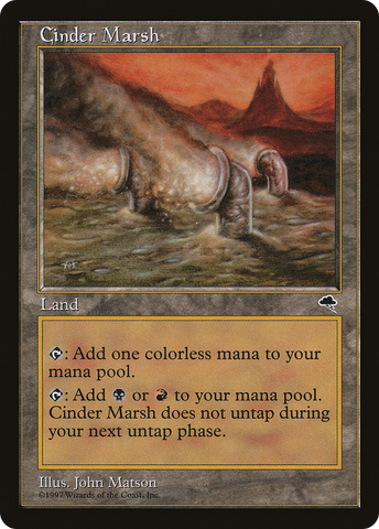 Cinder Marsh (TMP-317)  - Tempest