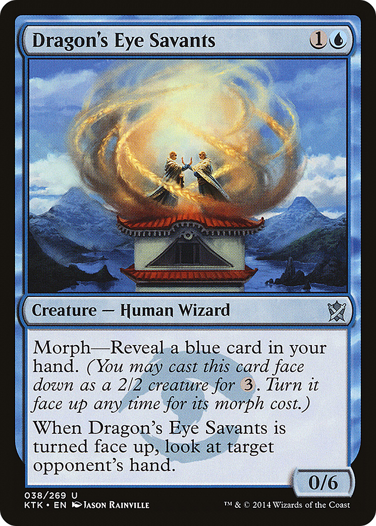 Dragon's Eye Savants (KTK-038)  - Khans of Tarkir