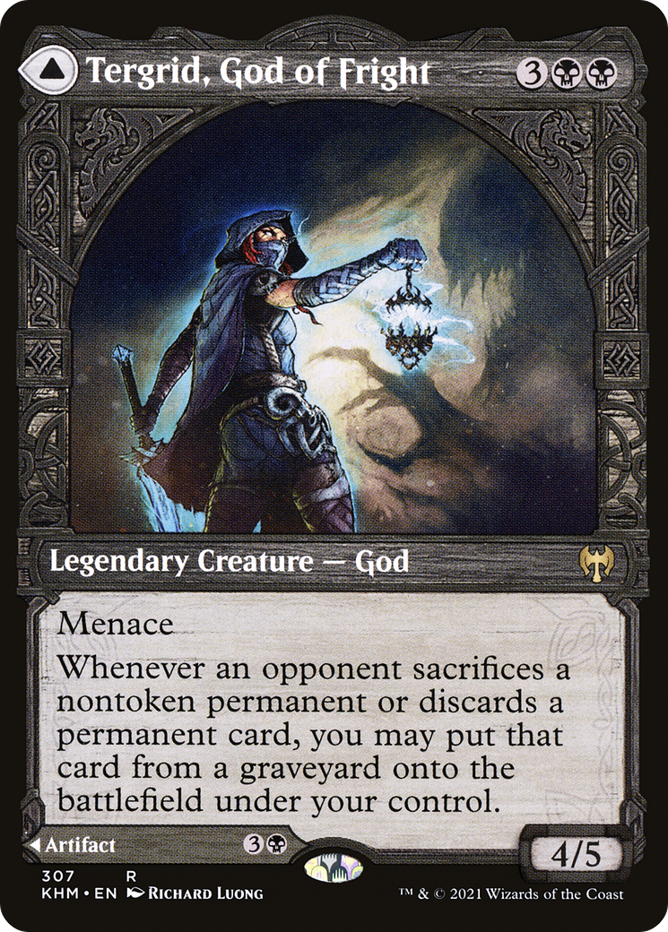 Tergrid, God of Fright (Showcase) (KHM-307)  Foil - Kaldheim: (Showcase)