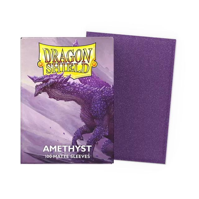 Dragon Shield Standard Size Sleeves Matte Amethyst (100ct)