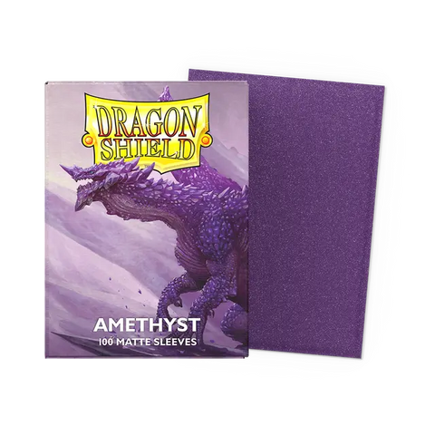 Dragon Shield Standard Size Sleeves Matte Amethyst (100ct)
