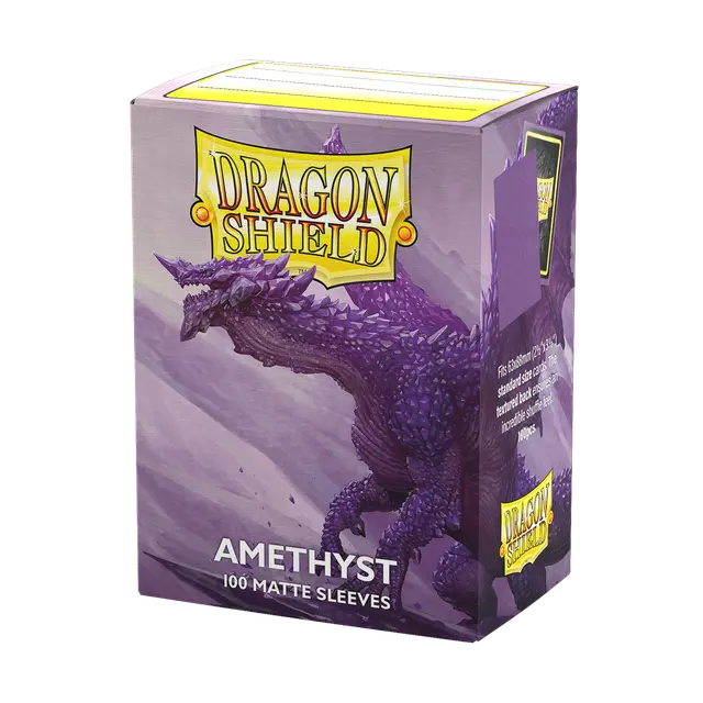 Dragon Shield Standard Size Sleeves Matte Amethyst (100ct)