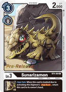 Sunarizamon (BT4-064) - Great Legend Pre-Release Cards