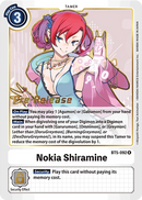 Nokia Shiramine (BT5-092) - Battle of Omni Pre-Release Cards