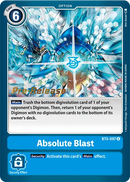 Absolute Blast (BT5-097) - Battle of Omni Pre-Release Cards