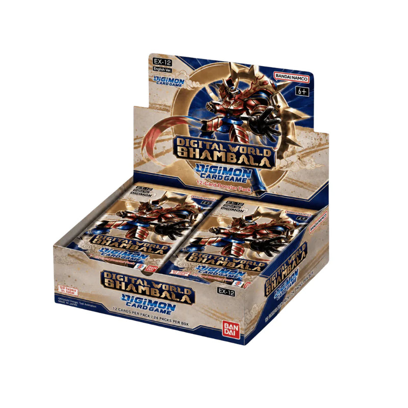 Digimon EX12 Digital World Shambala Booster Box