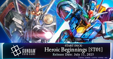 Gundam CG ST-01 Heroic Beginnings Starter Deck