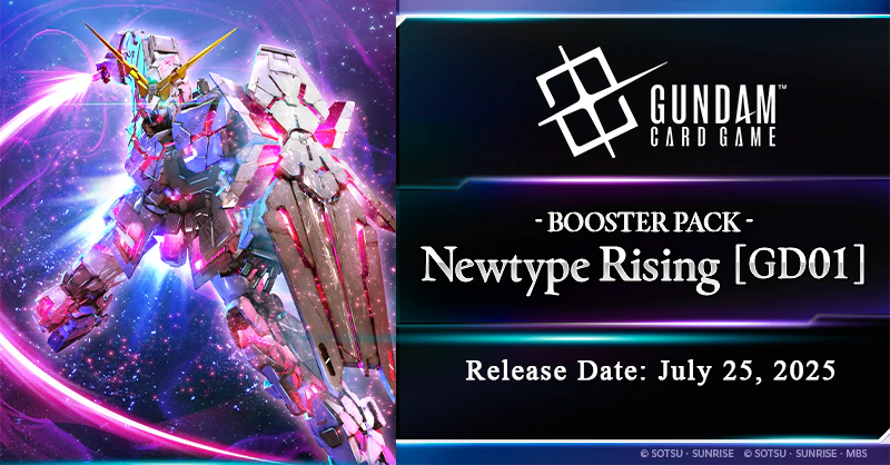Gundam CG GD-01 Newtype Rising Booster Box (2 per Customer)