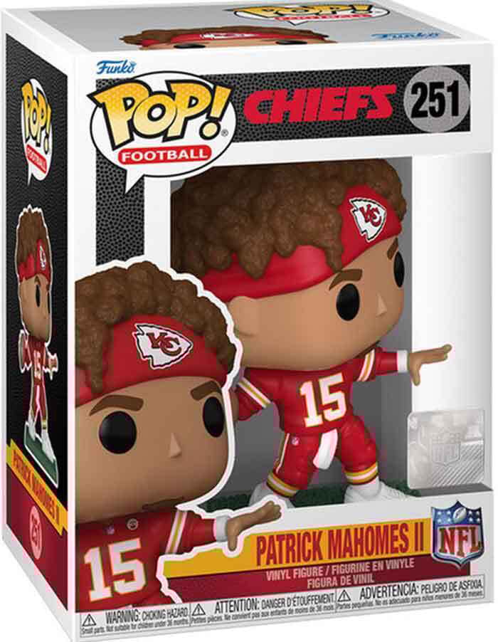 Funko Pop! NFL Football - Chiefs - Patrick Mahomes II -