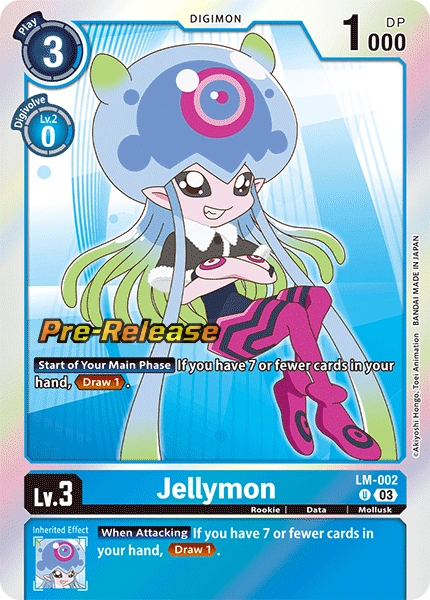 Jellymon (English Exclusive) (LM-002) - Exceed Apocalypse Pre-Release Cards Foil