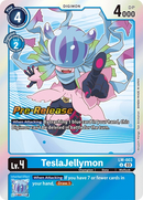 TeslaJellymon (English Exclusive) (LM-003) - Exceed Apocalypse Pre-Release Cards Foil