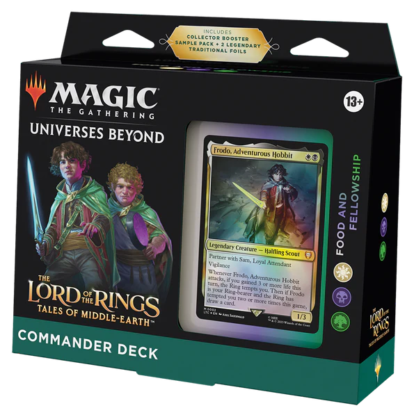 MTG Lord of the Rings Commander Decks - Food and Fellowship