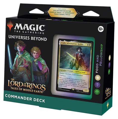 MTG Lord of the Rings Commander Decks - Food and Fellowship