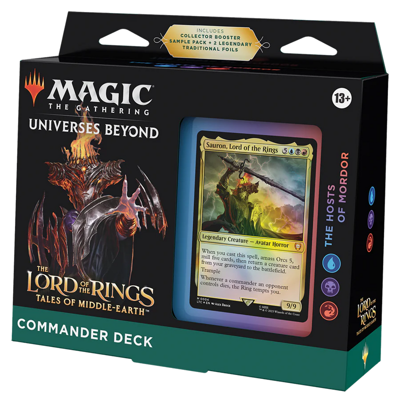 MTG Lord of the Rings Commander Decks - The Hosts of Mordor
