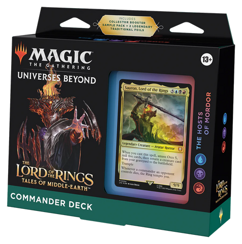 MTG Lord of the Rings Commander Decks - The Hosts of Mordor
