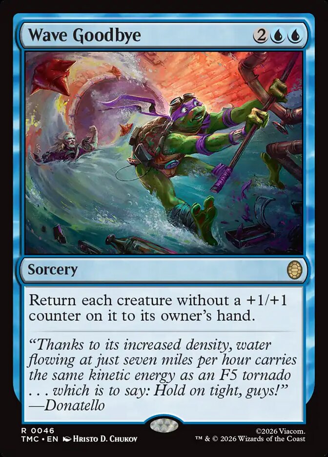Wave Goodbye (TMC-046)  - Commander: Teenage Mutant Ninja Turtles
