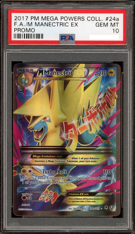 Pokemon M Manectric EX (24a/119) [Alternate Art Promos] PSA 10