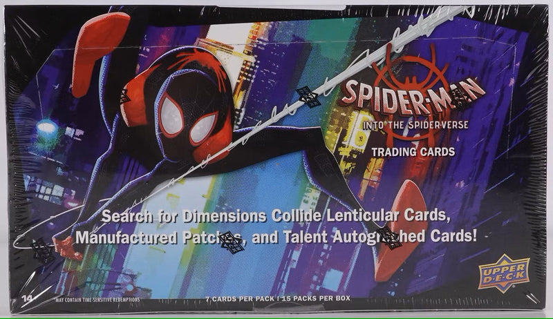 Marvel Spider-Man Into the Spider-Verse Trading Cards Pack