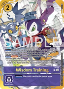 Wisdom Training (Premium Card Collection -Digimon Training Set-) (P-108) - Digimon Promotion Cards Foil