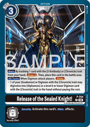 Release of the Sealed Knight! (Store Tournament 2025 Vol.4 Participation Pack) (P-204) - Digimon Promotion Cards