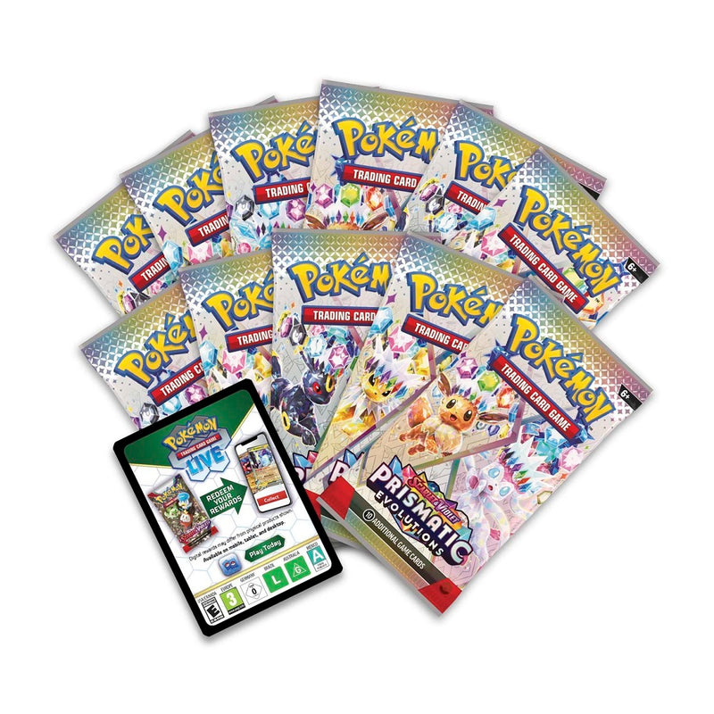 Pokemon Scarlet & Violet: Prismatic Evolutions Elite Trainer Box (Pokemon Center)