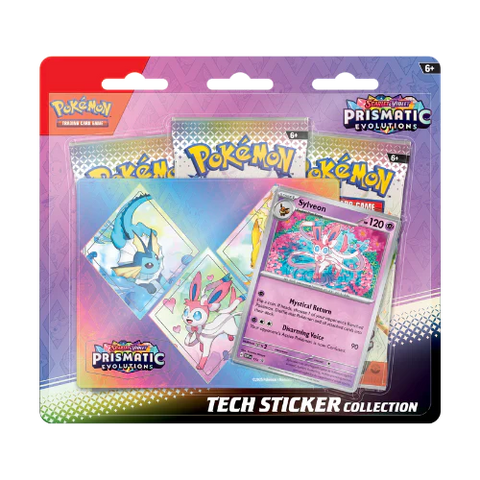 Pokemon Prismatic Evolutions Tech Sticker - Sylveon