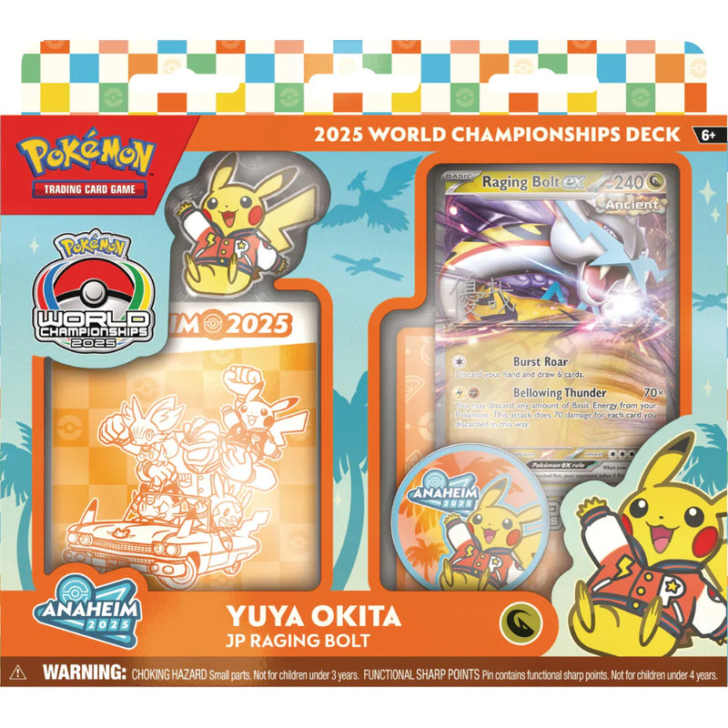 Pokemon World Championship Deck 2025 - (JP Raging Bolt)