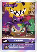 Yaamon (ST14-01) - Starter Deck 14: Beelzemon Advanced Deck Set Pre-Release Cards Foil