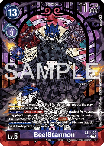 BeelStarmon (Premium Heroines Set Ver.2) (ST14-09) - Starter Deck 14: Beelzemon Advanced Deck Set Foil