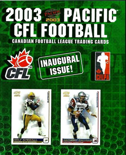 2003 Pacific CFL Canadian Football League Base Set of 110 Cards