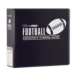 Ultra Pro 3 Inch Football Binder (Black)