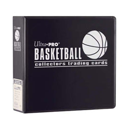 Ultra Pro 3 Inch Basketball Binder (Black)