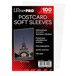 Ultra Pro Postcard Soft Sleeves
