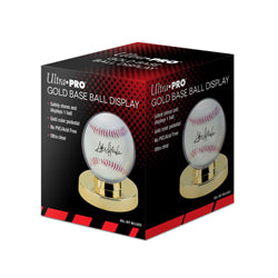 Ultra Pro Gold Base Baseball Display