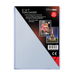 Ultra Pro 5" x 7" Toploader (25ct)