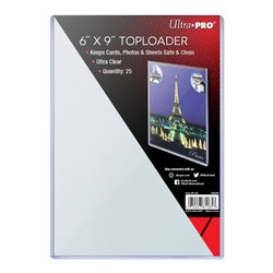 Ultra Pro 6" x 9" Toploader (25ct)