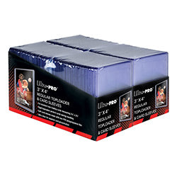 Ultra Pro 3" x 4" Regular Toploader + Sleeves (200ct)