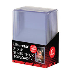Ultra Pro 3" x 4" 130pt Super Thick Toploader