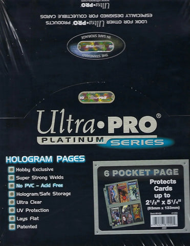 Ultra Pro 6 Pocket Page Box