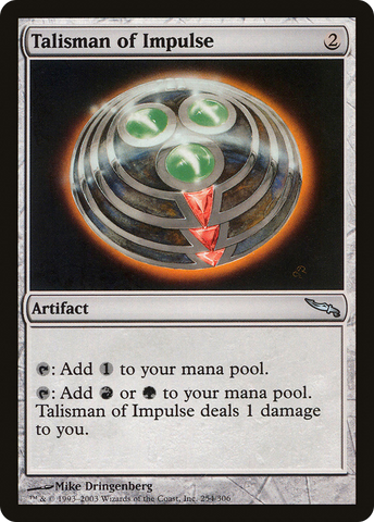 Talisman of Impulse (MRD-254)  - Mirrodin
