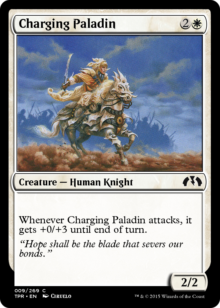 Charging Paladin (TPR-009)  Foil - Tempest Remastered