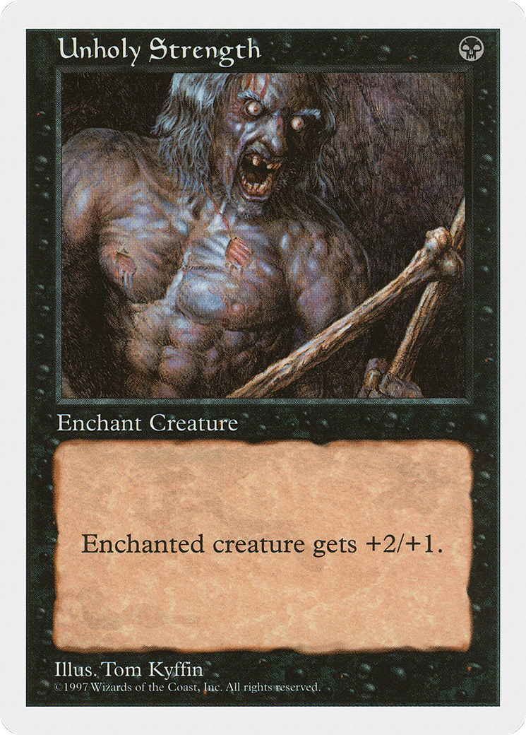 Unholy Strength (5ED-)  - Fifth Edition