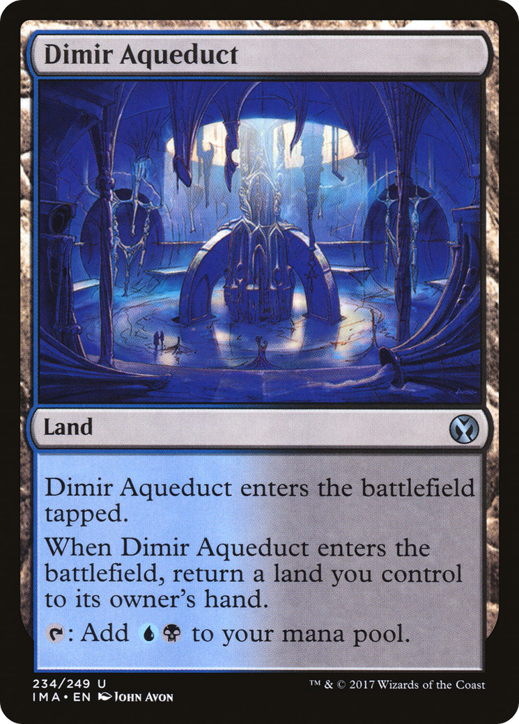 Dimir Aqueduct (IMA-234)  - Iconic Masters