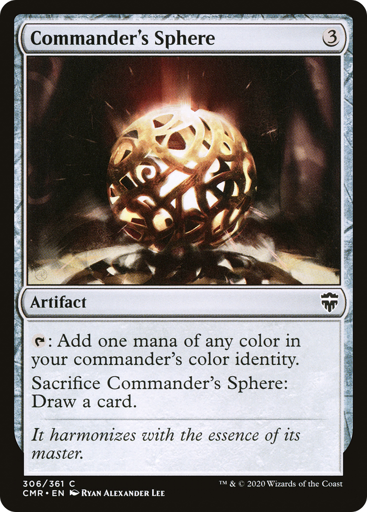 Commander's Sphere (CMR-306)  - Commander Legends