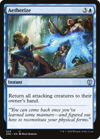 Aetherize (ZNC-023)  - Zendikar Rising Commander